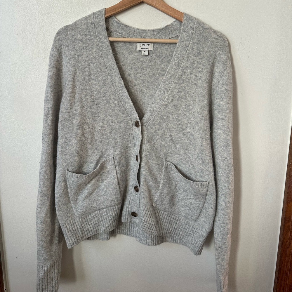 J. Crew Light Gray Women's Cardigan